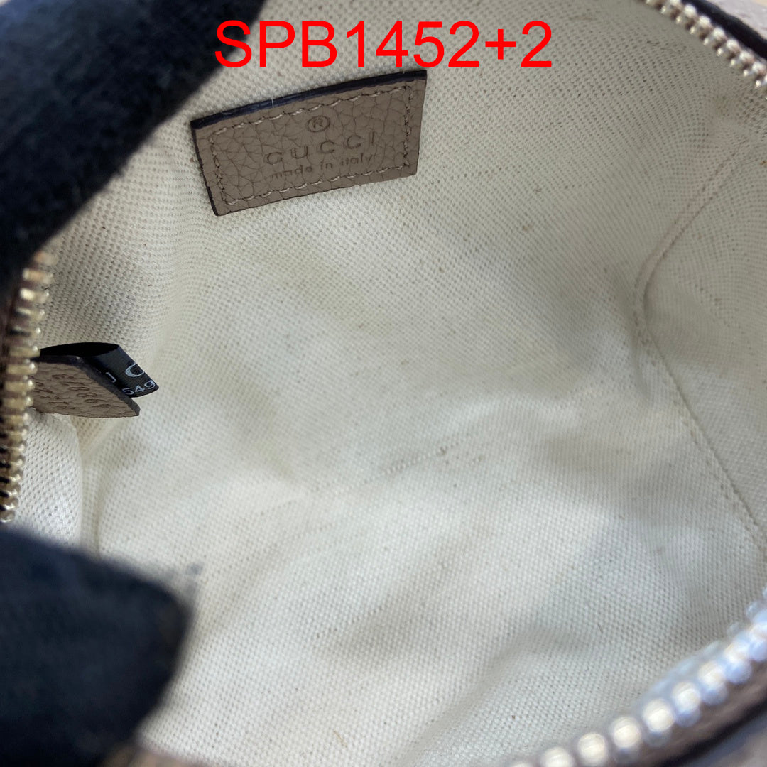 GG Emblem mini top handle bag