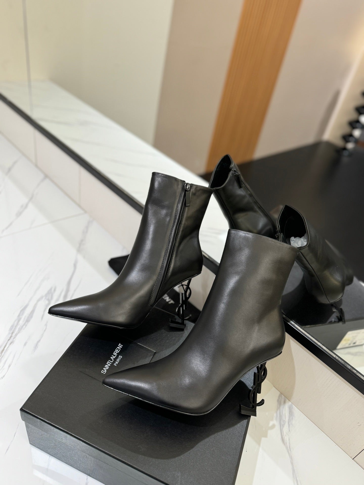 YSL Heels Boots