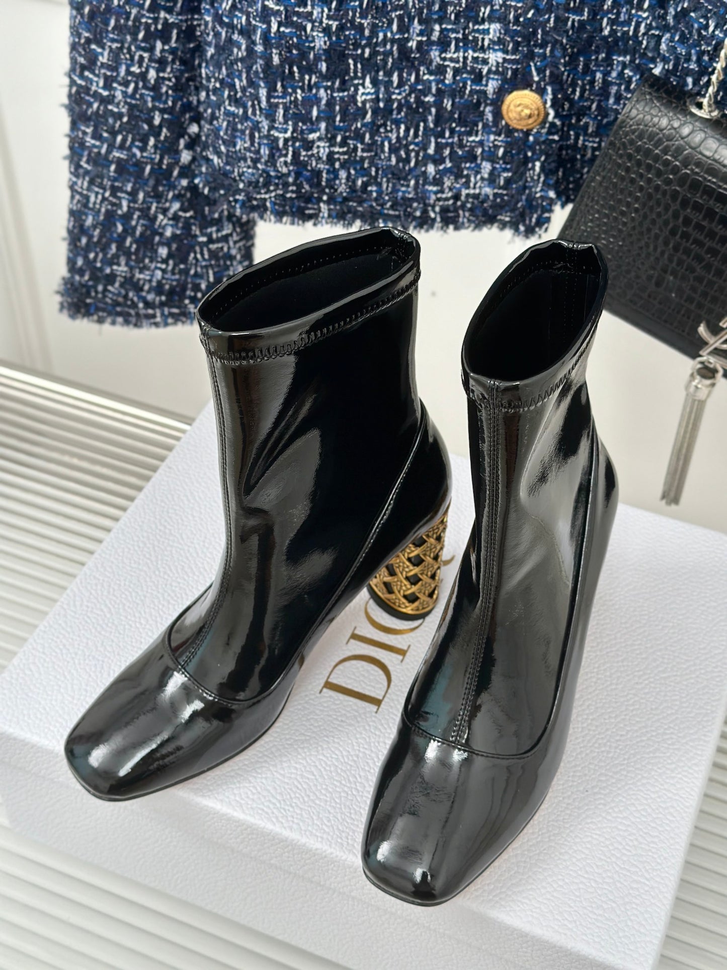 Dior Heels Boots leather