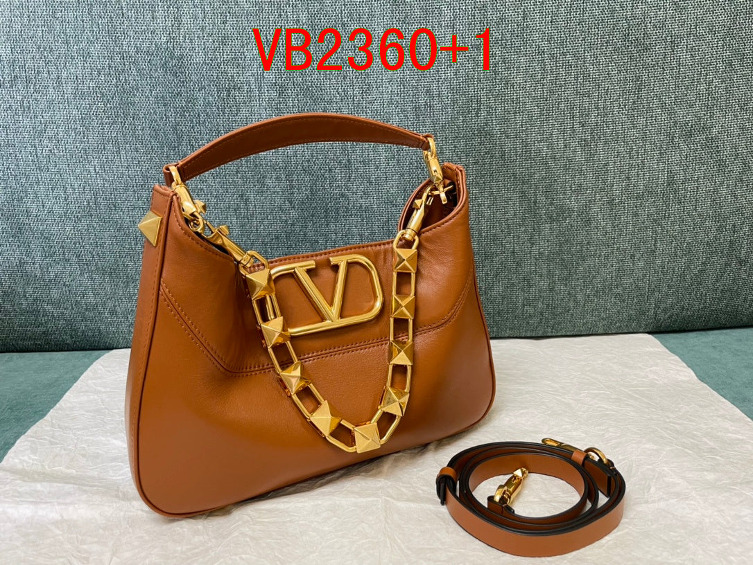 Valentino Garavani Stud Sign Hobo
