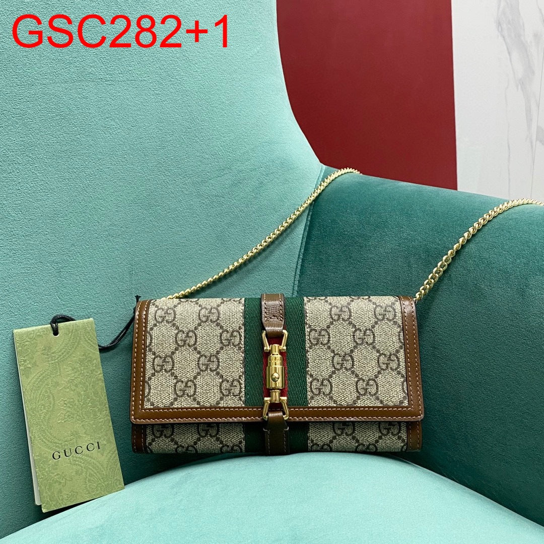 Gucci Jackie 1961 Chain Wallet