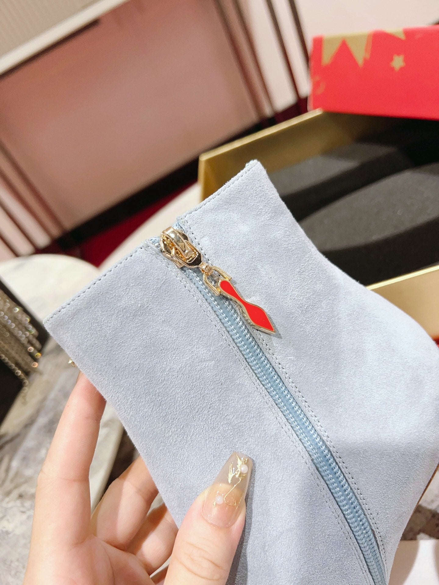 Christian Louboutin Heels Boots Suede