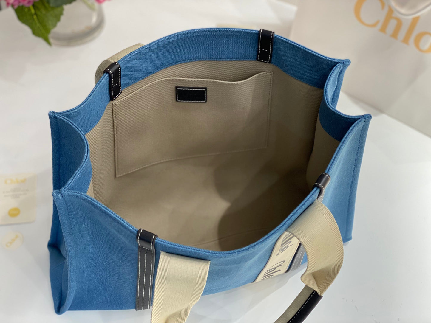 Chloe Woody Tote Bag