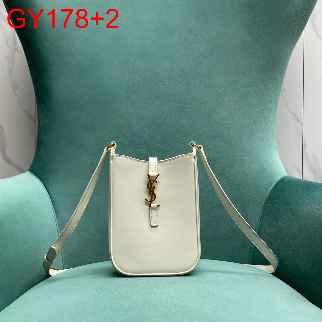 YSL LE 5 À 7 MINI VERTICAL IN VEGETABLE-TANNED LEATHER