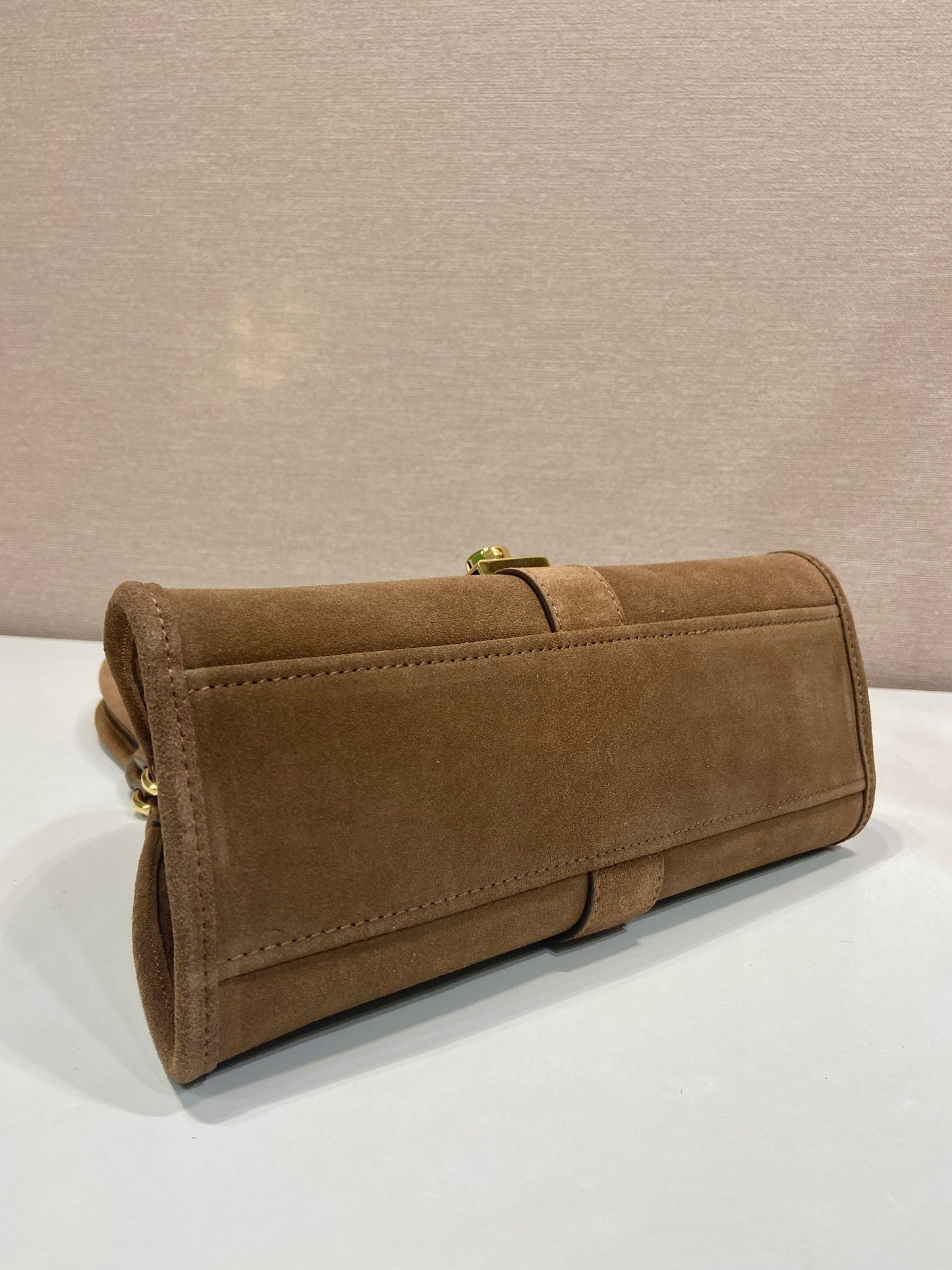 Prada Small suede tote bag