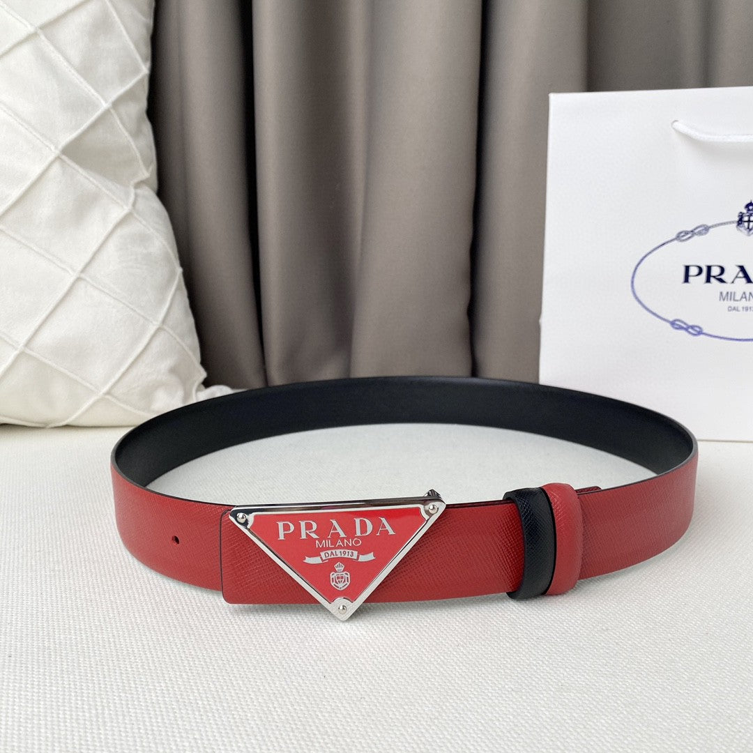 Prada reversible belt
