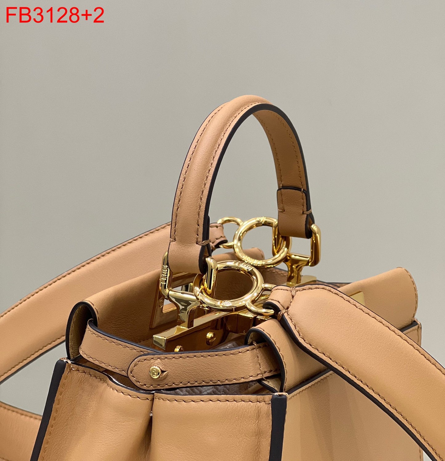 Fendi Peekaboo Leather Bag