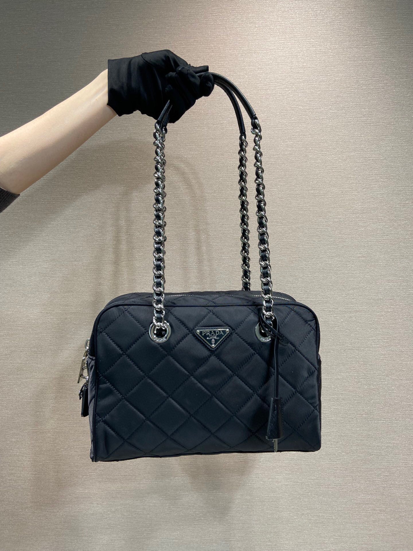 Prada Nylon Medium Travel Bag