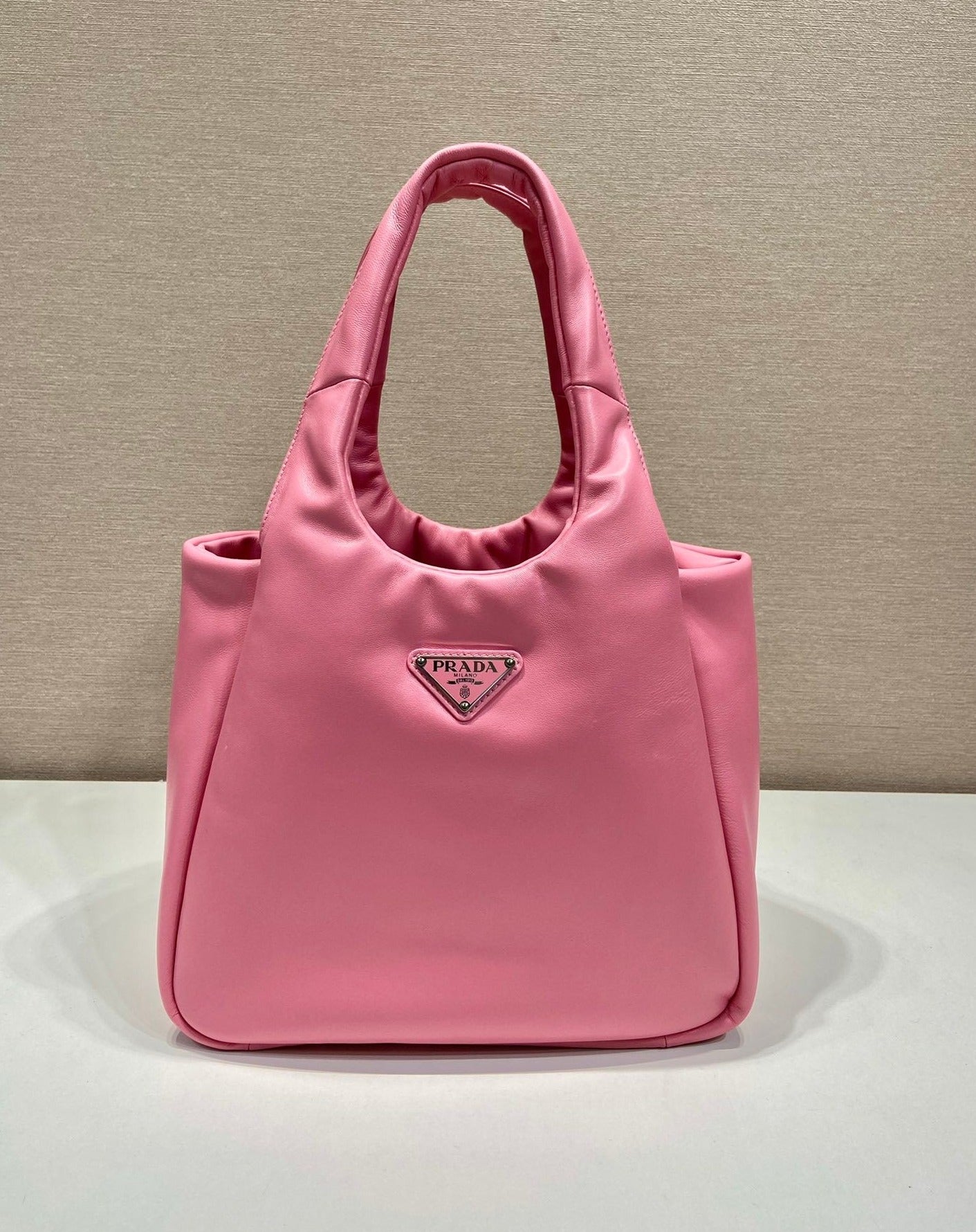 Prada Medium padded Soft nappa leather bag