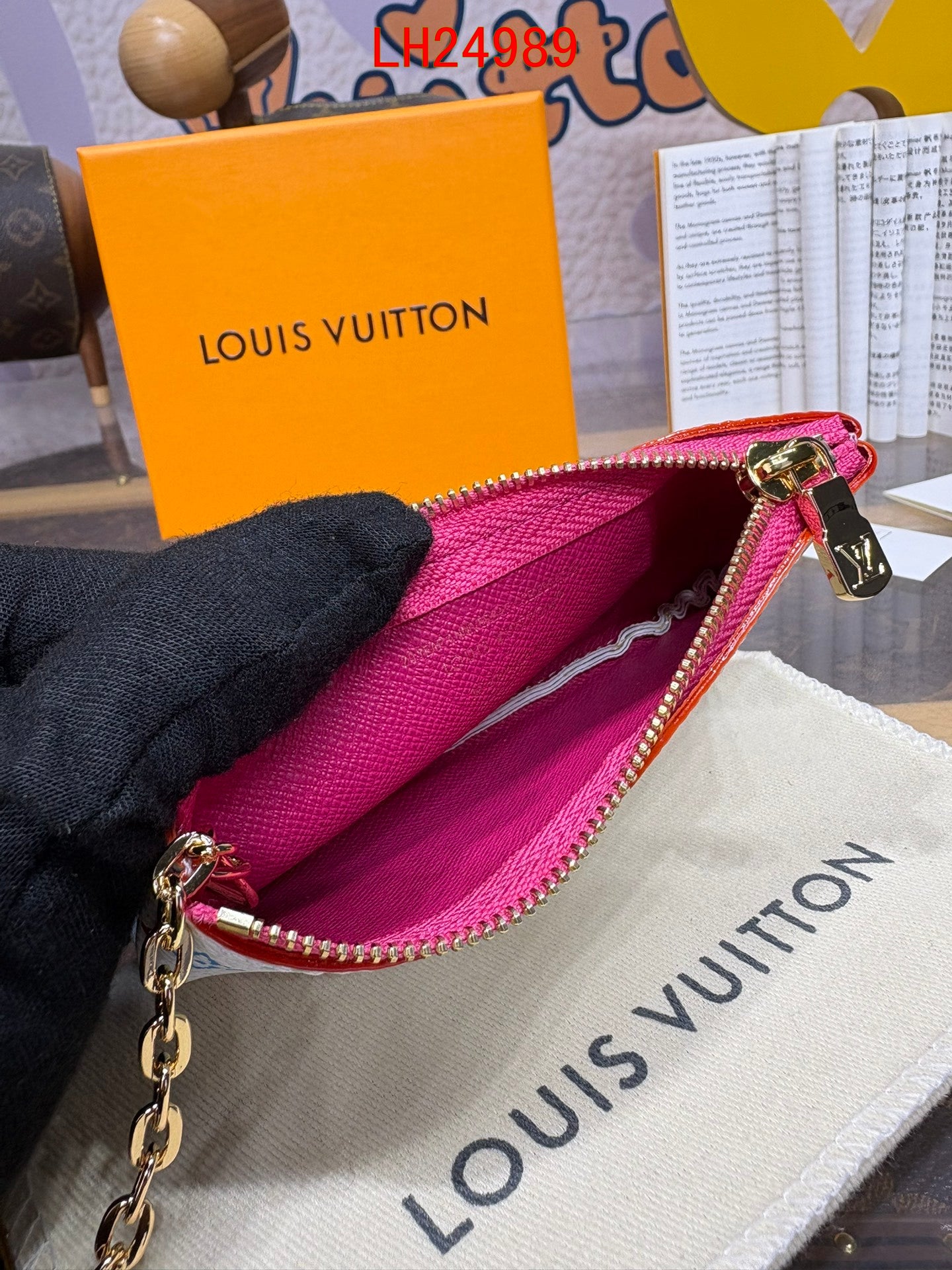 Louis Vuitton LV x TM Key Pouch Other Monogram Canvas