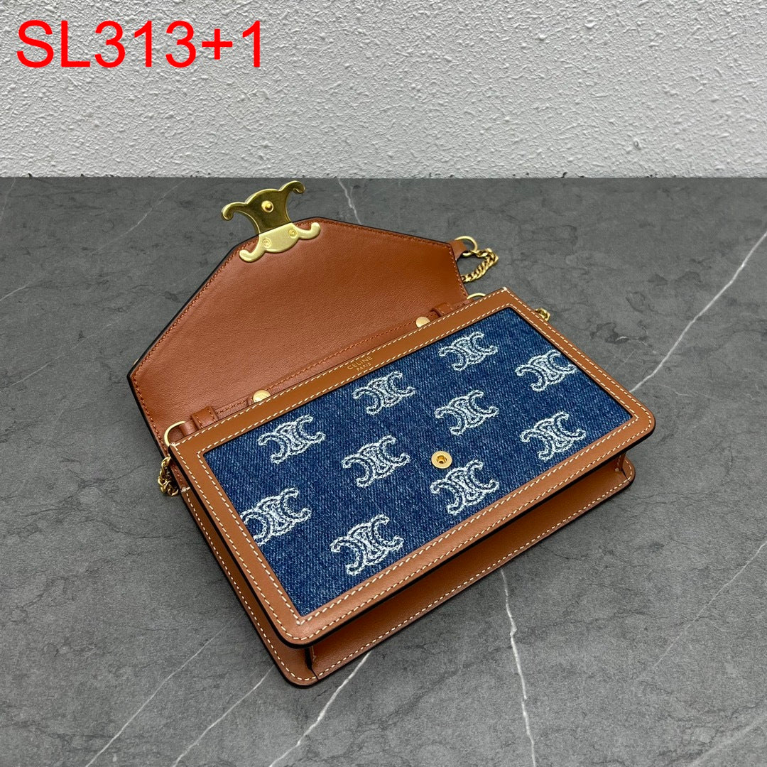 Celine Wallet On Chain Triomphe Bag