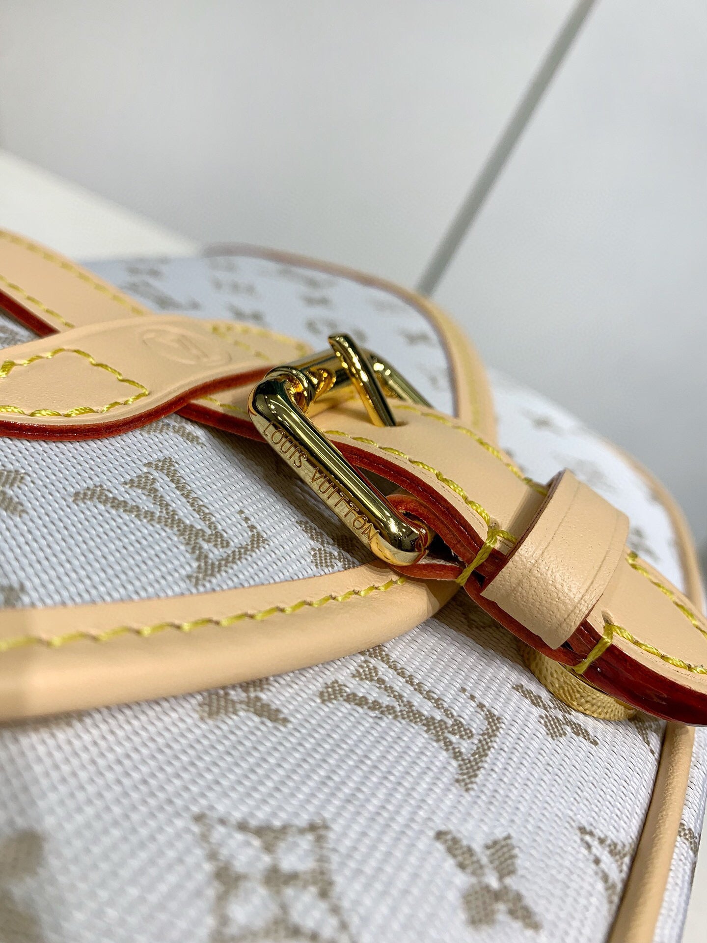 Louis Vuitton Saumur BB Jacquard Polyamide