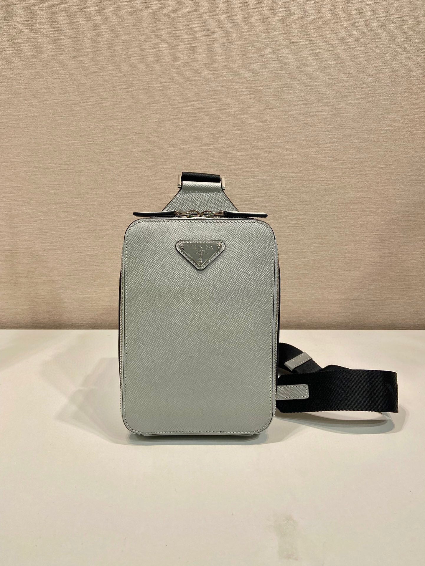 Prada Brique Saffiano leather bag