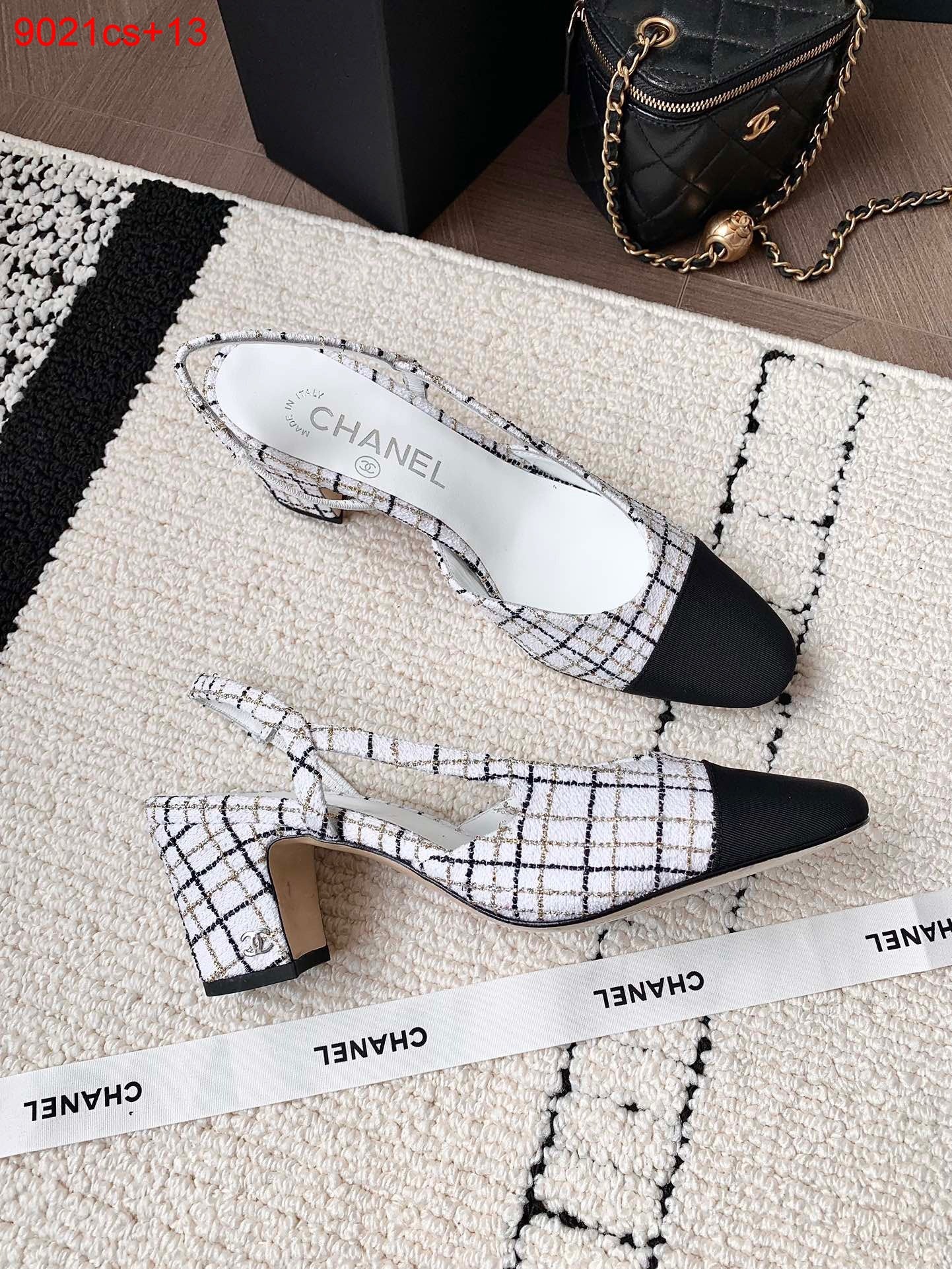 Chanel Tweed Heels