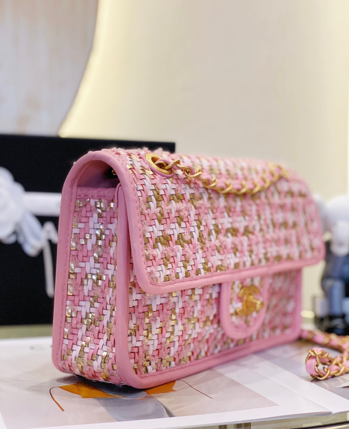 Chanel 23 Tweed Bag