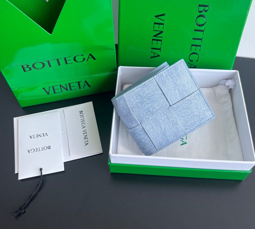 Bottega Veneta Denim Wallet