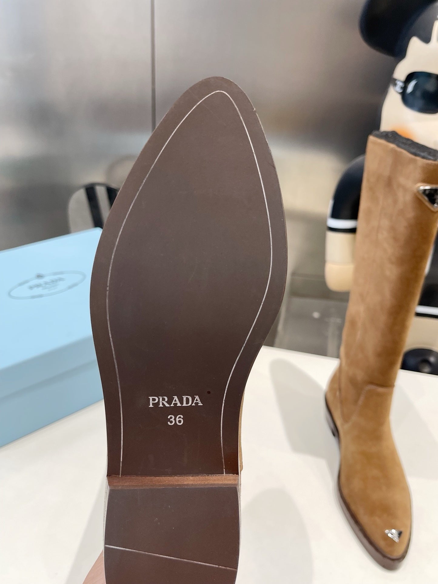 Prada Suede Boots