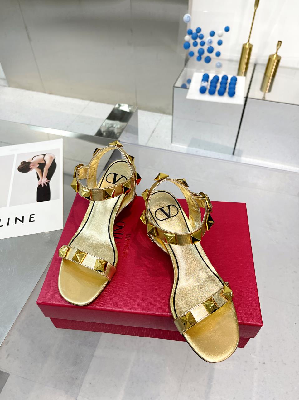 Valentino Heel Sandals