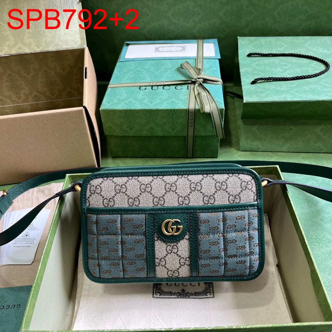 Gucci MINI GG CANVAS MINI SHOULDER BAG