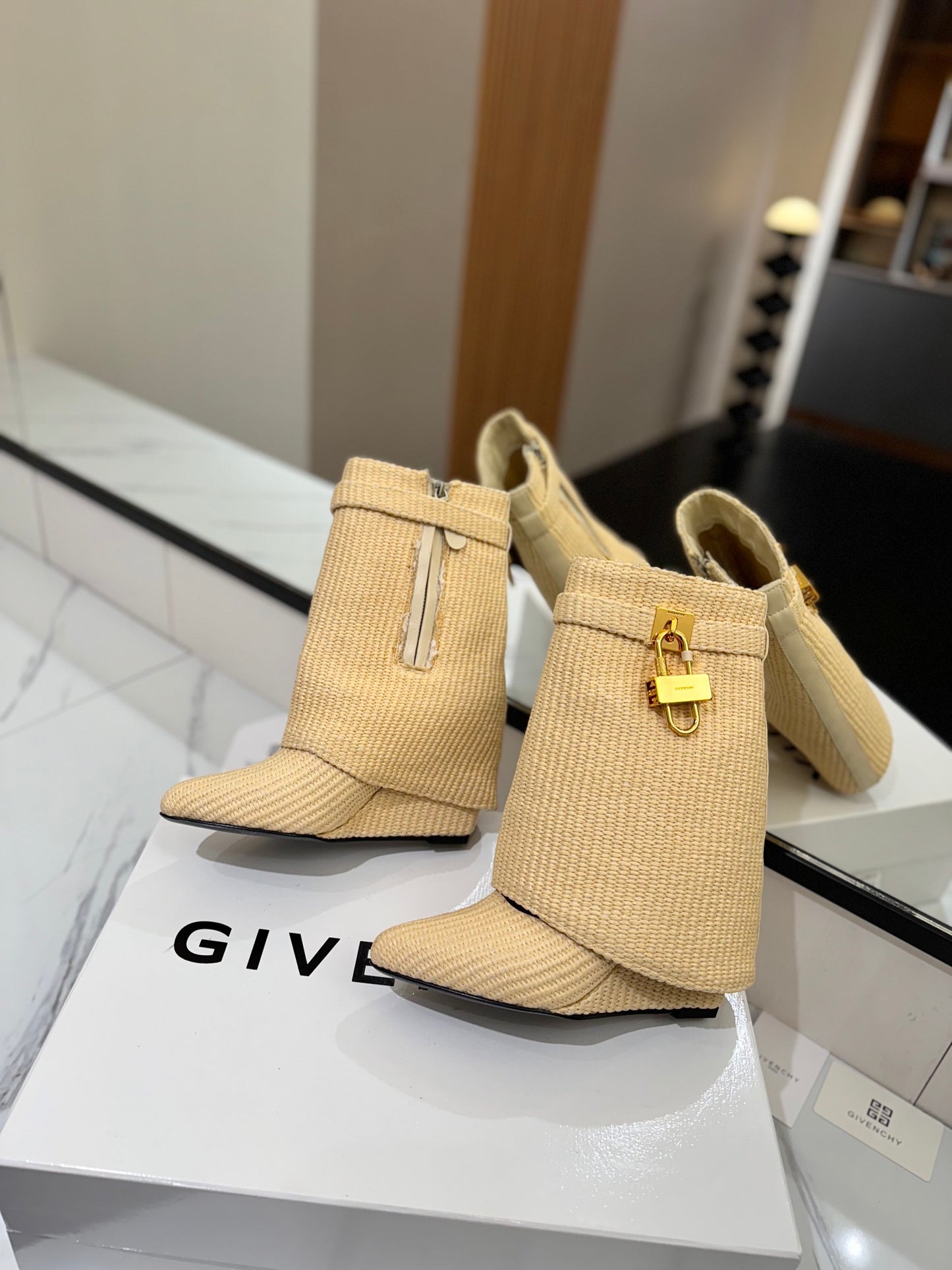 Givenchy Heels Short Boots