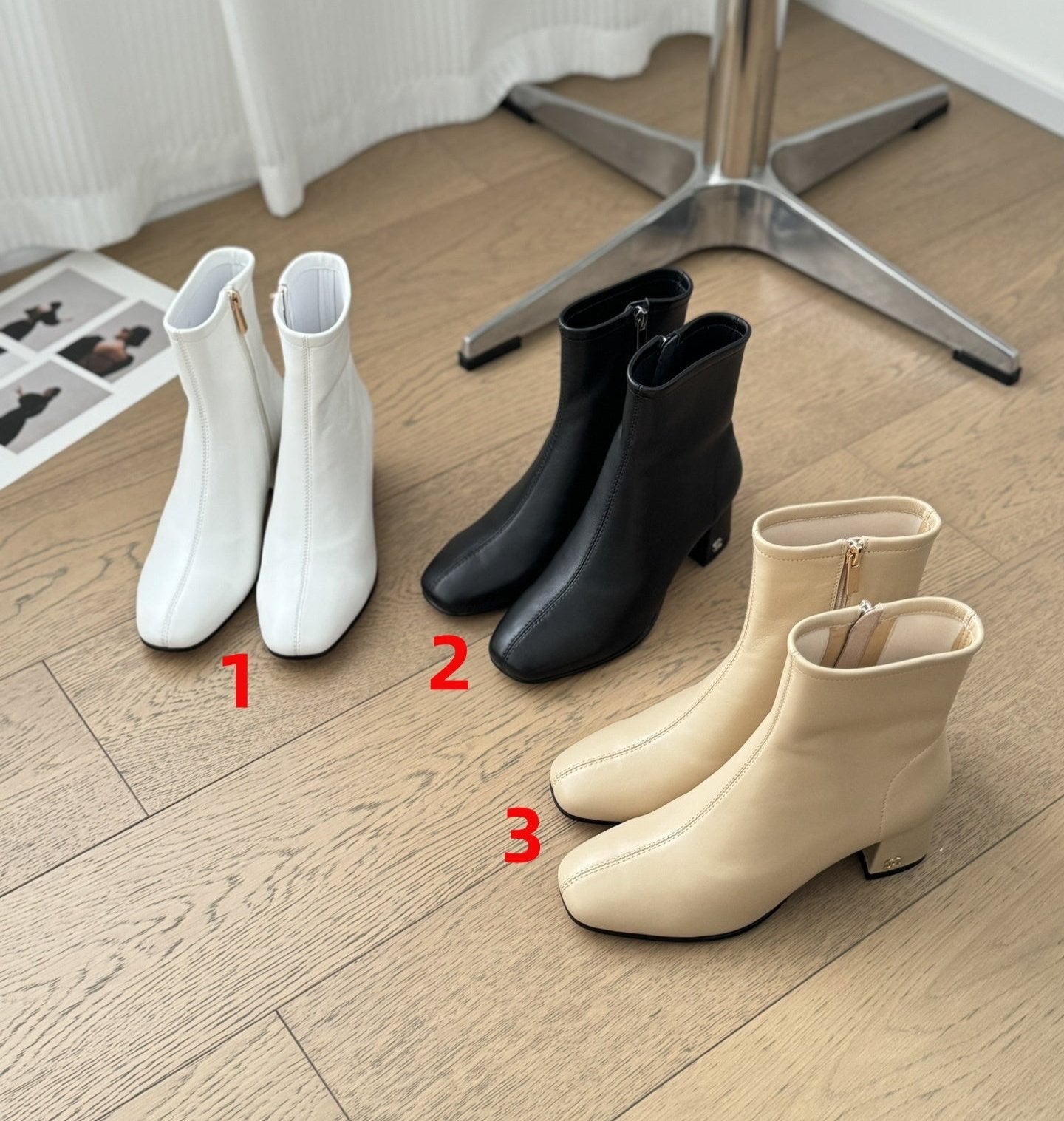 Chanel Leather Boots