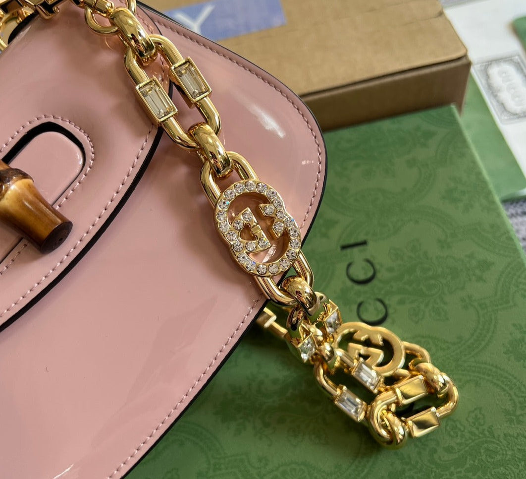 Gucci BAMBOO 1947 MINI TOP HANDLE BAG