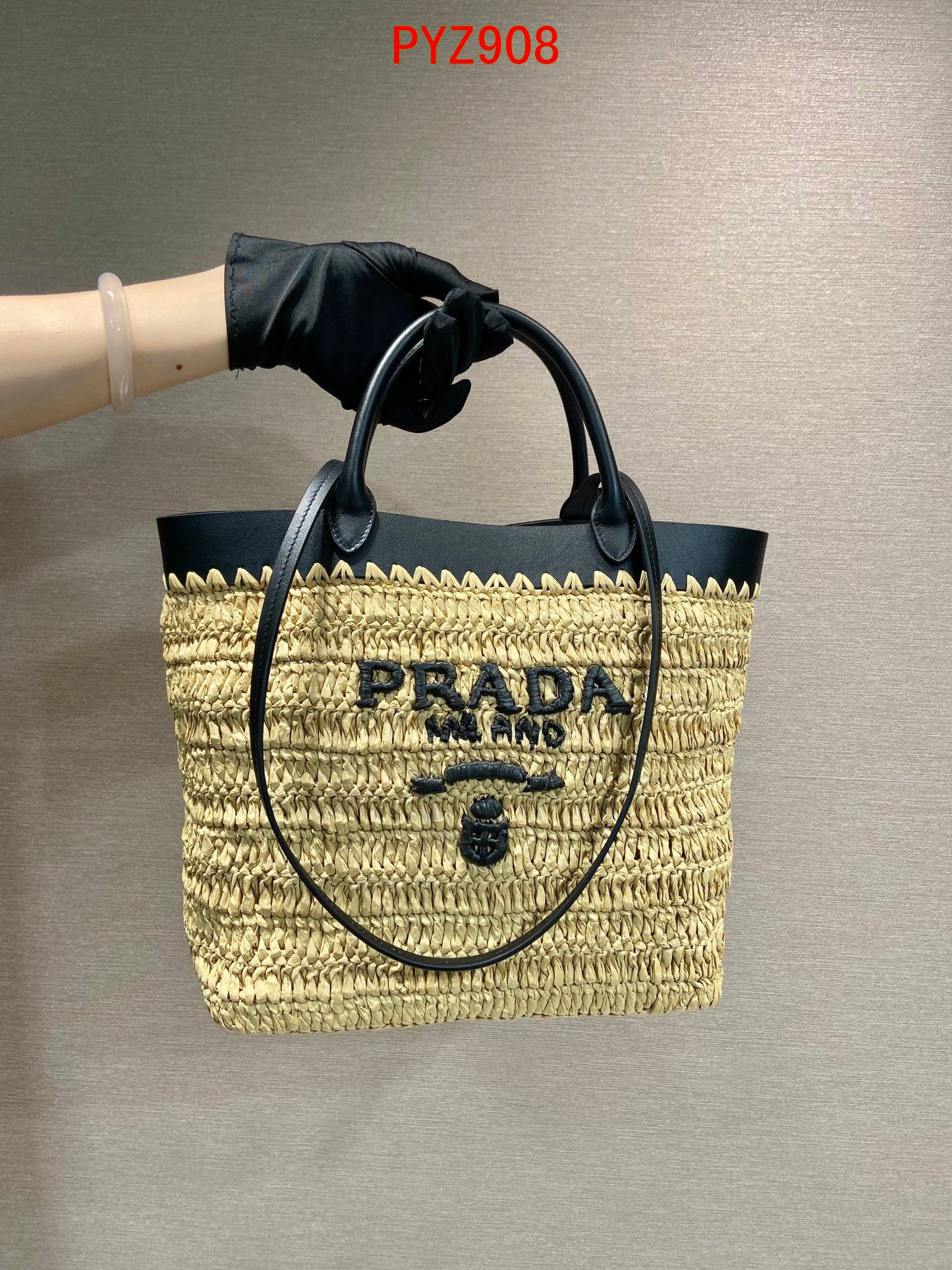 Prada Straw Tote bag in 3 size