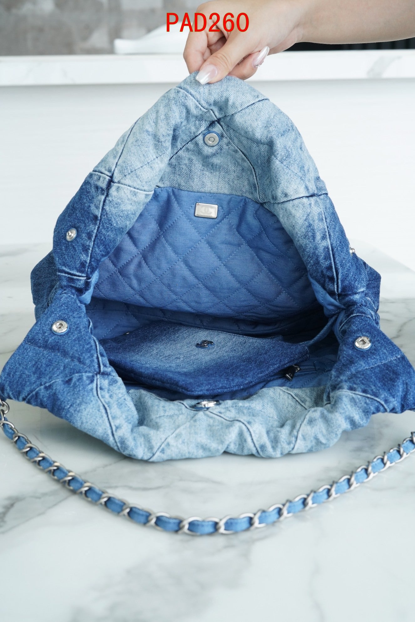 Chanel 22 Denim