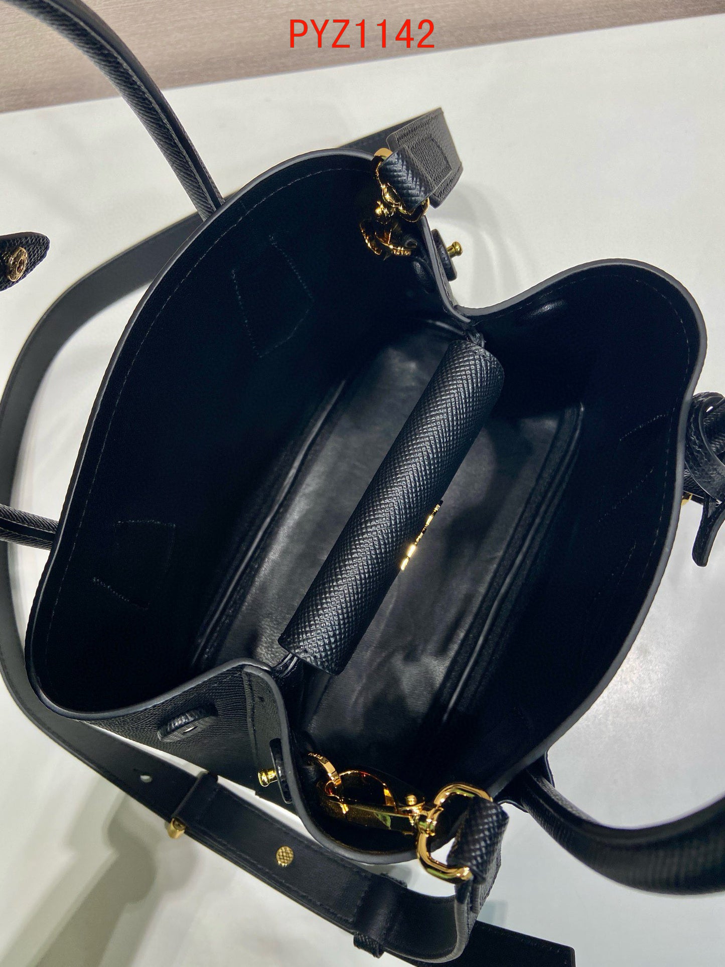 Prada Small Double Saffiano leather bag