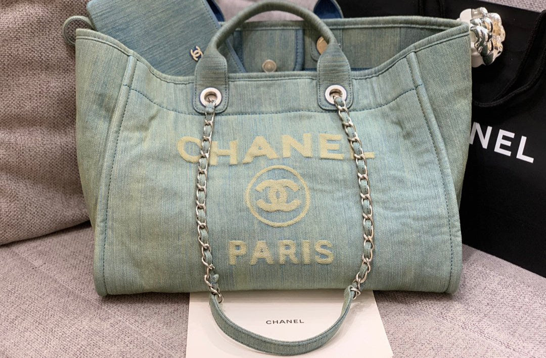 Chanel Deauville Denim Tote bag