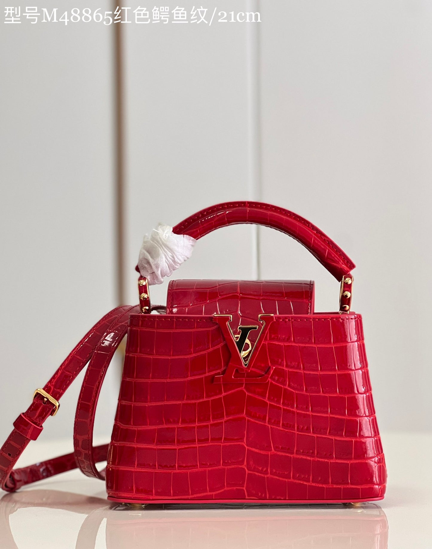 Louis Vuitton Capucines Crocodile leather