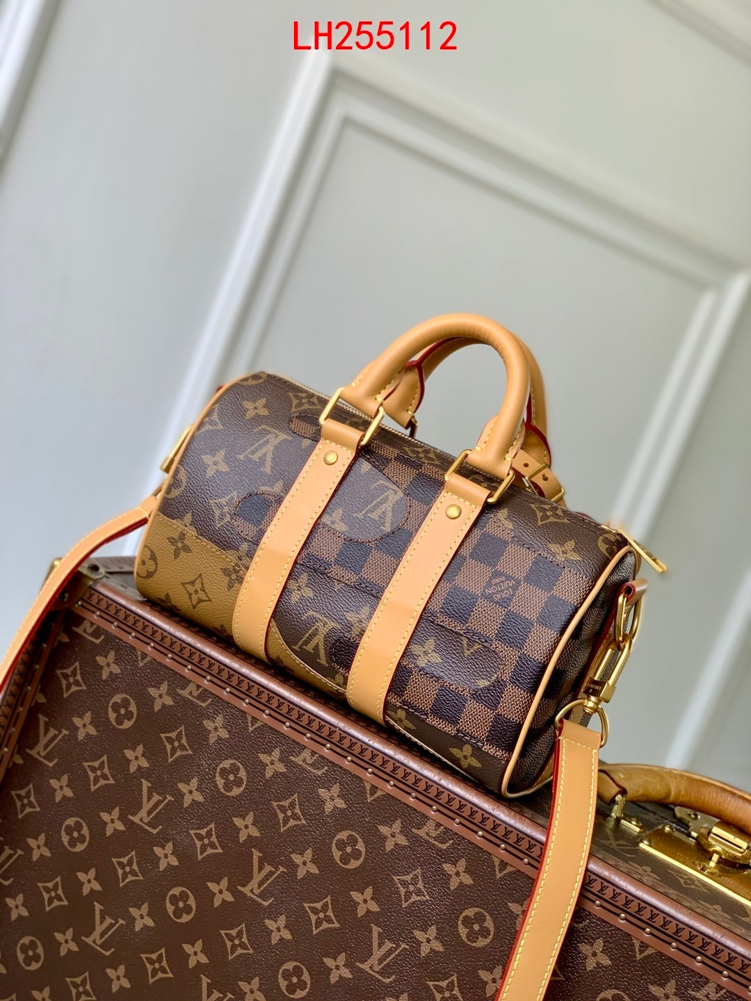 Louis Vuitton Keepall Bandoulière 25 Japanese boro technique