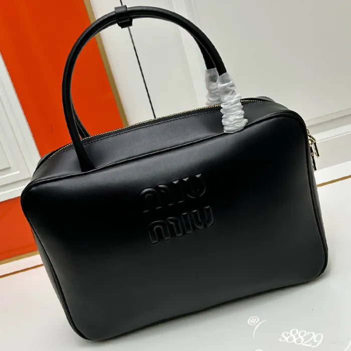 Miu Miu Beau leather top-handle bag