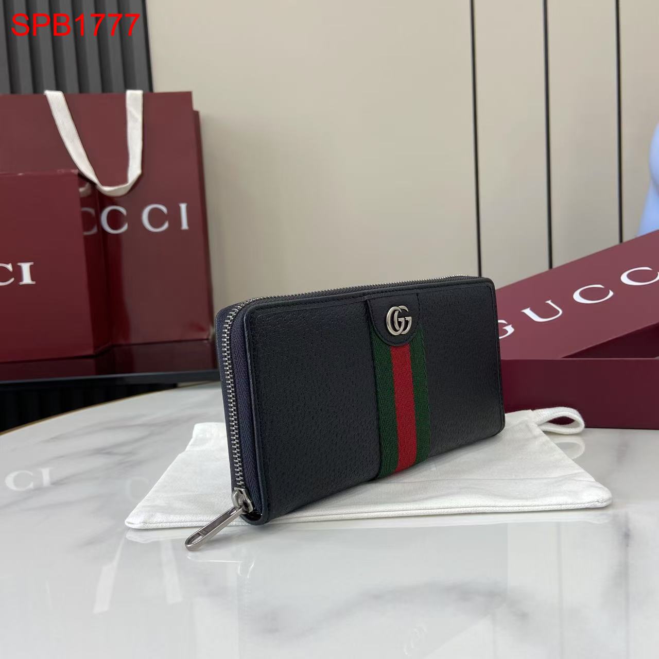 Gucci Ophidia leather wallet
