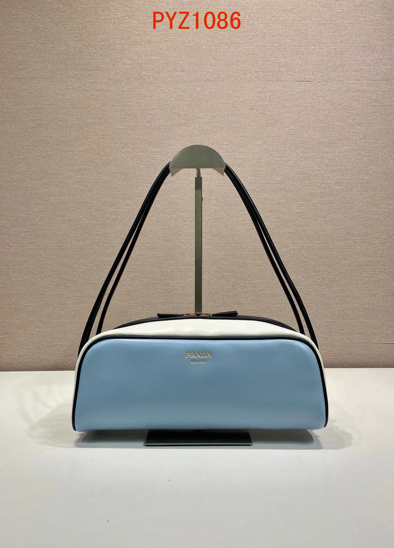 Prada Swing smooth leather shoulder bag
