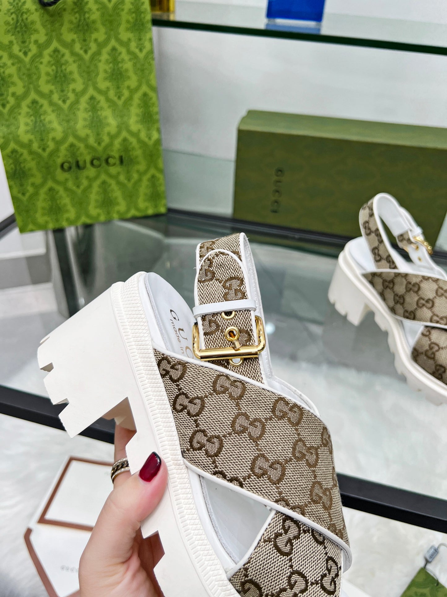 Gucci Heels Sandals