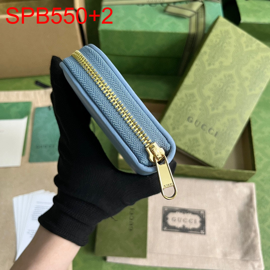 Gucci BLONDIE ZIP AROUND WALLET