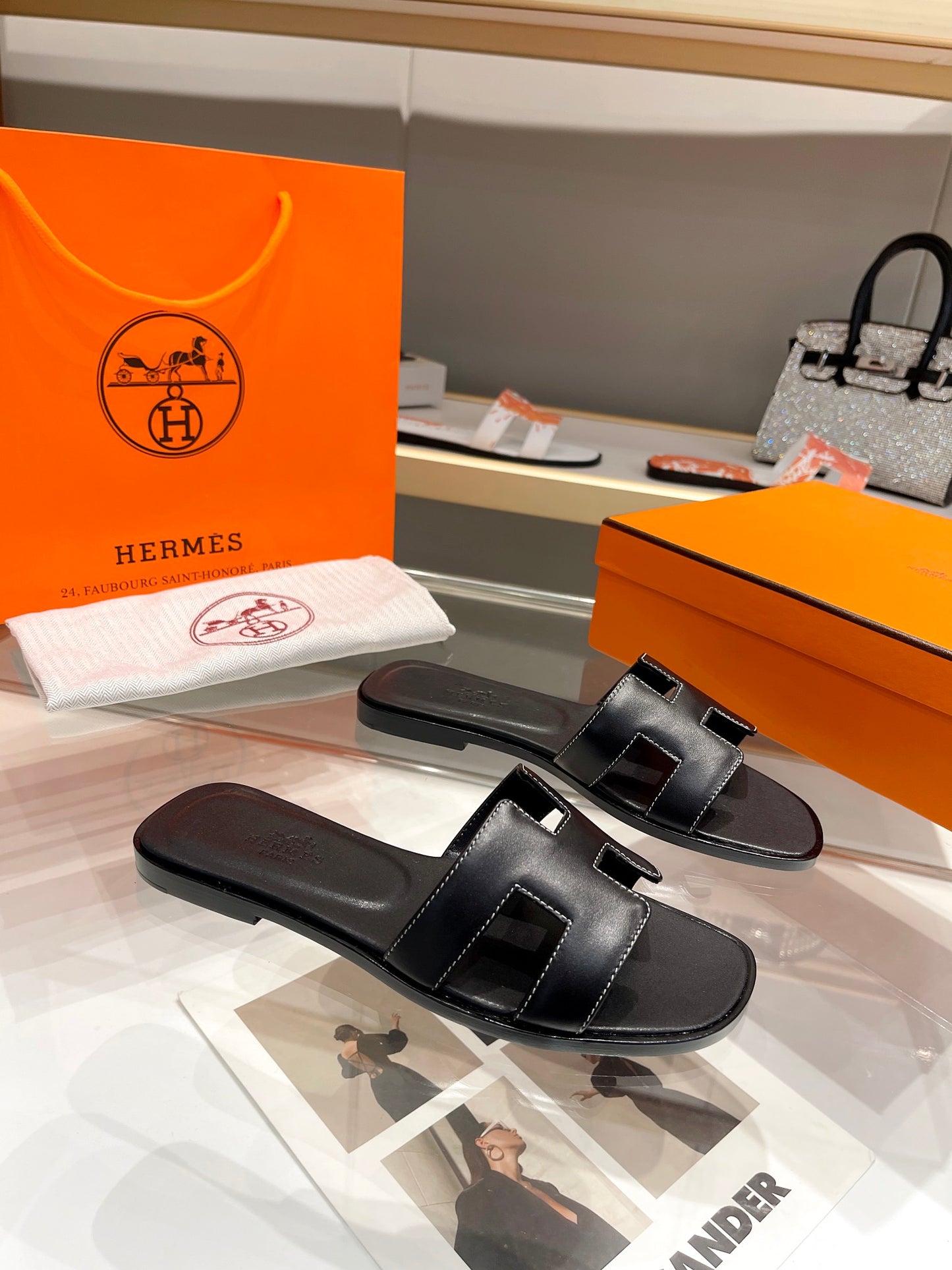 Hermes Oran Sandal