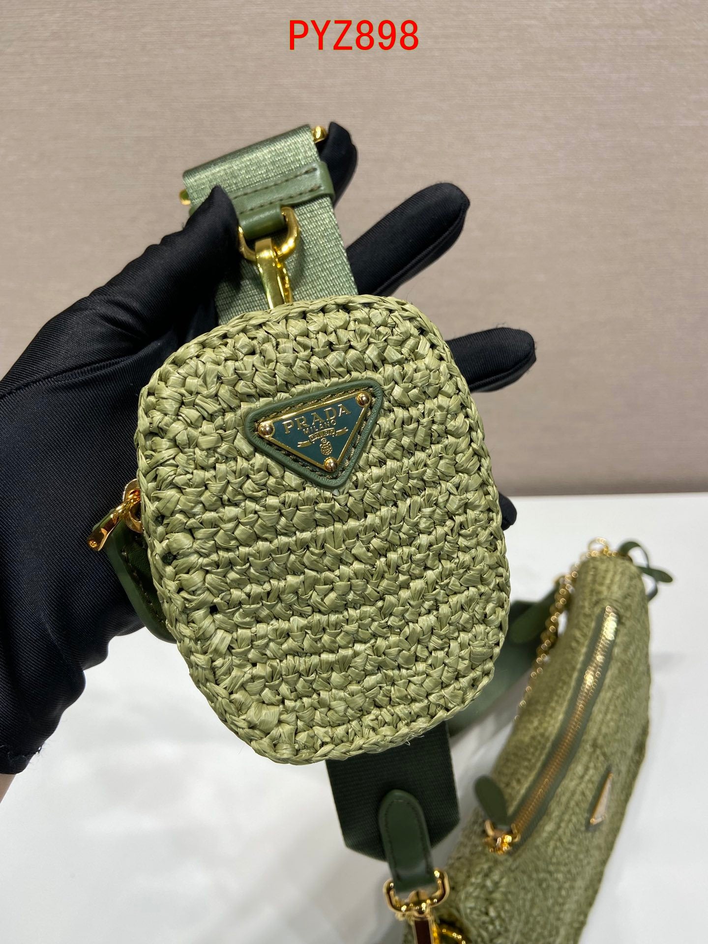 Prada Raffia Re Edition bag