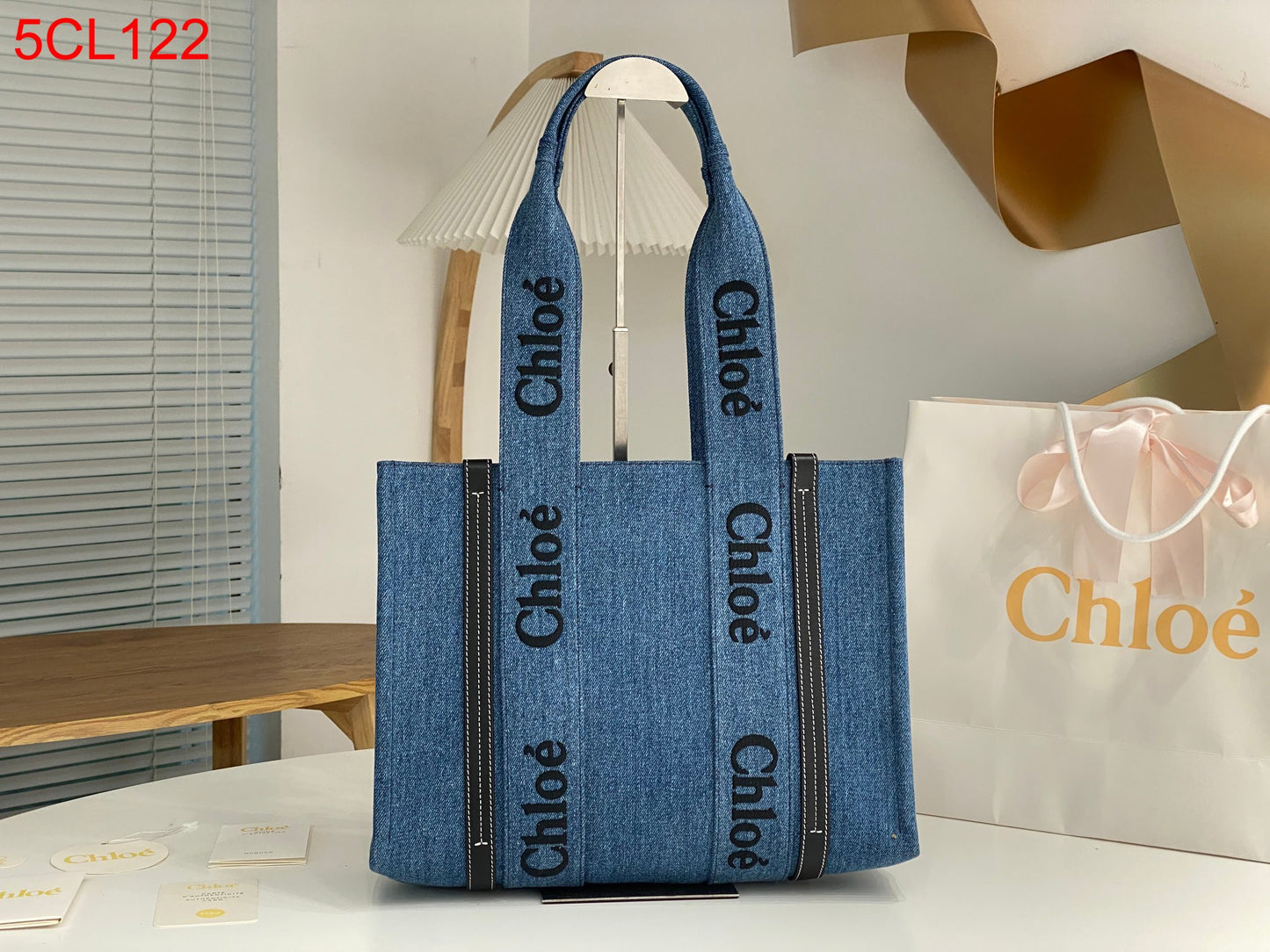 Chloe Medium WoodyDenim