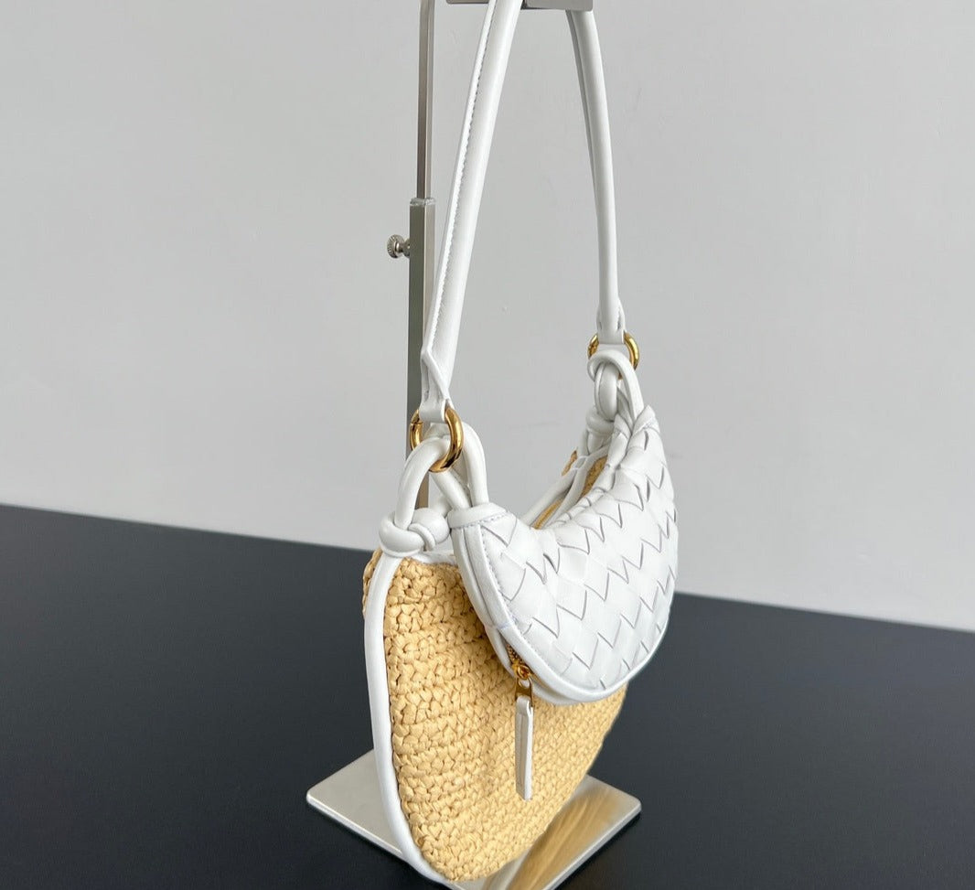 Bottega Veneta Moon Straw bag