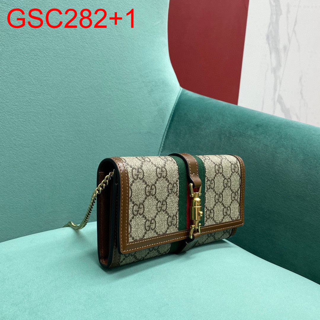 Gucci Jackie 1961 Chain Wallet