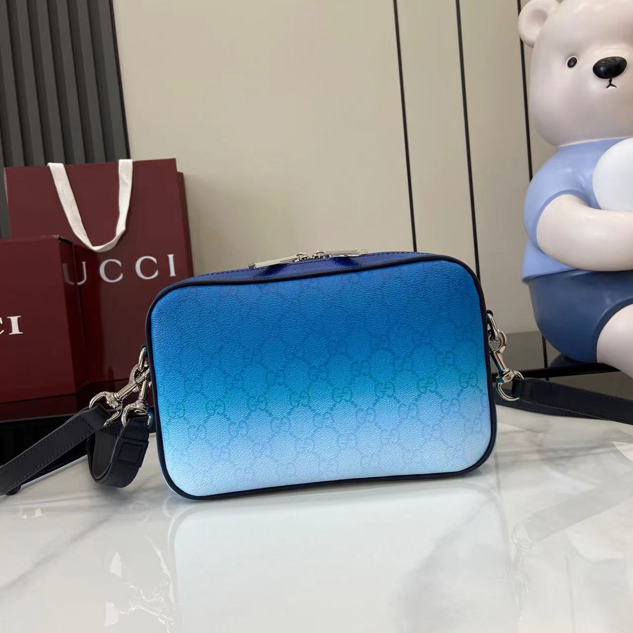 Gucci Men Chroma small crossbody bag