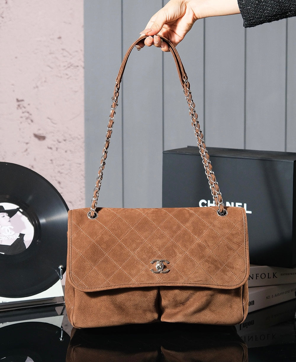 Chanel Nubuck Suede bag