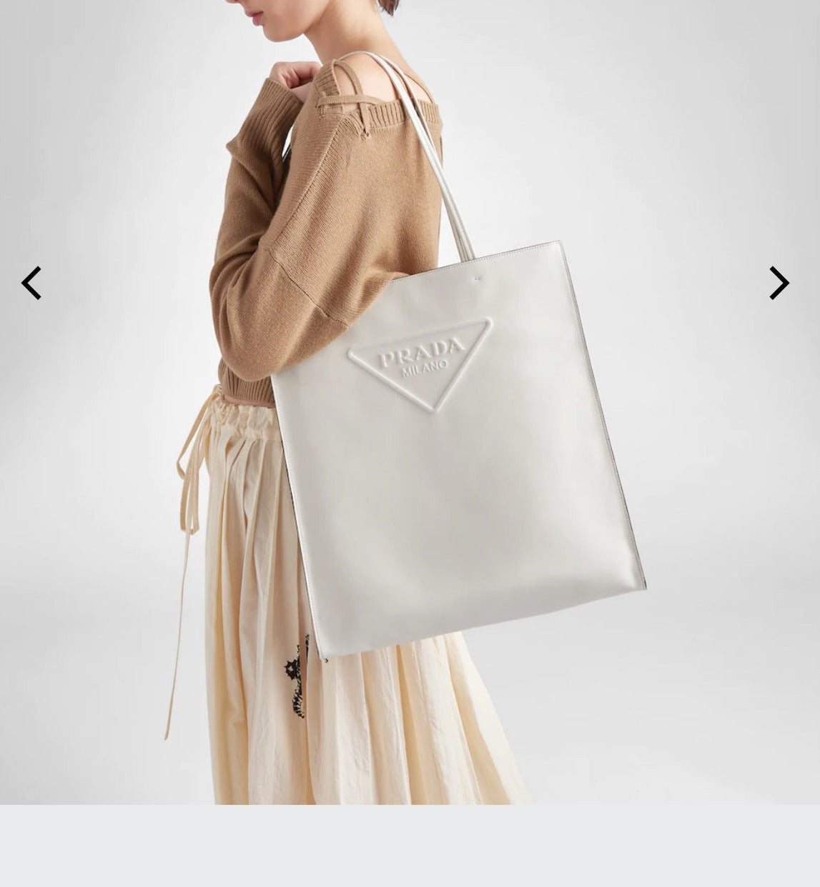 Prada Leather tote bag