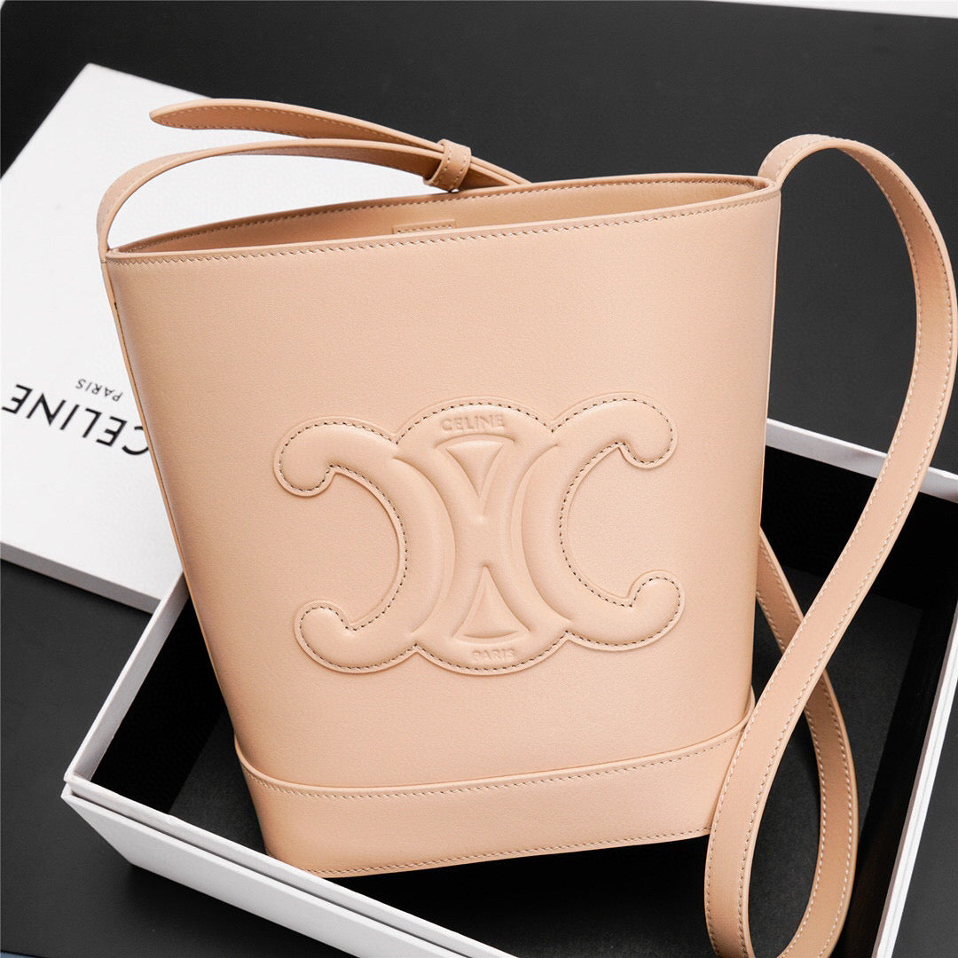 Celine Leather Bucket bag