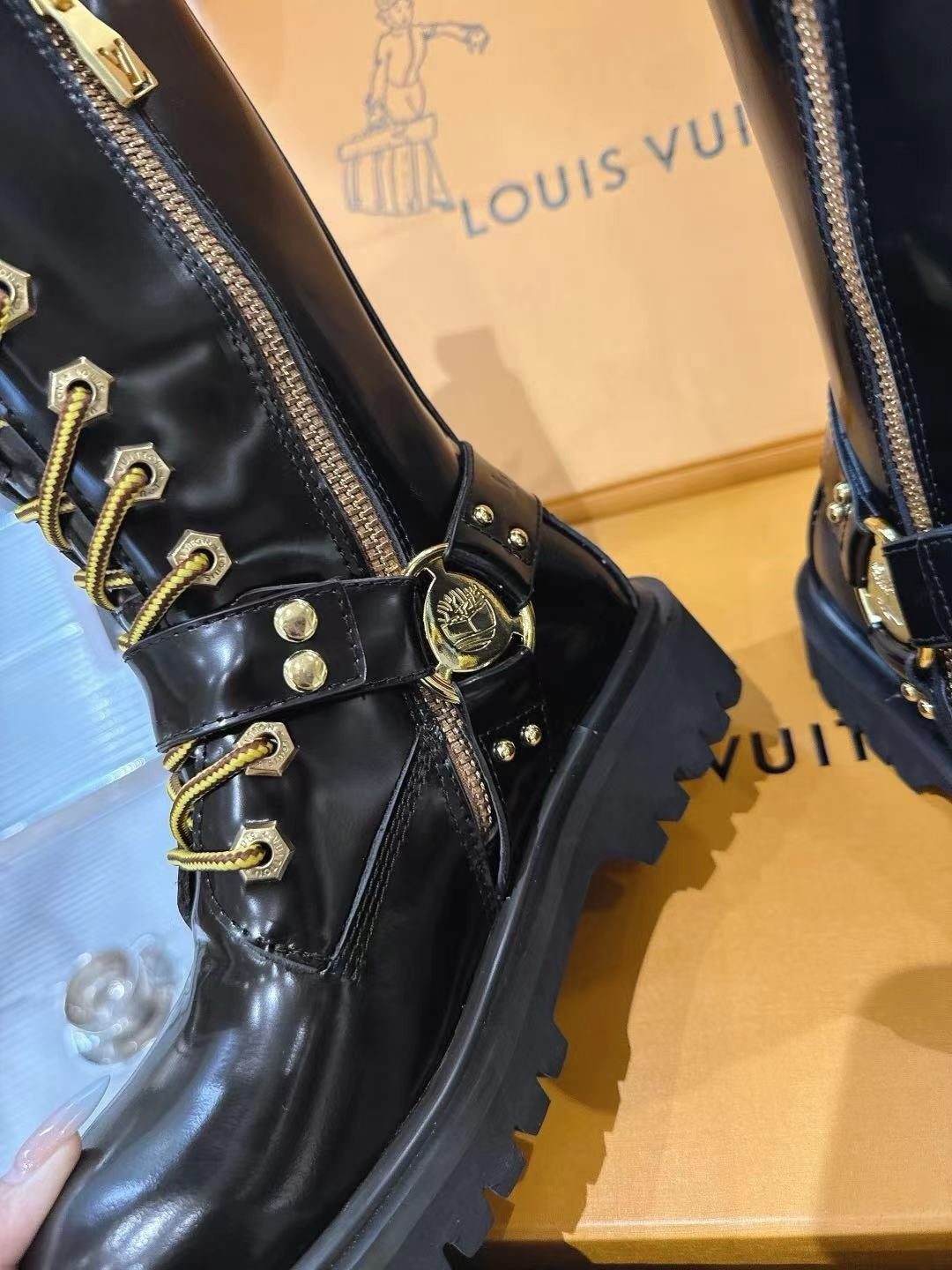 Louis Vuitton x Timberland Boots