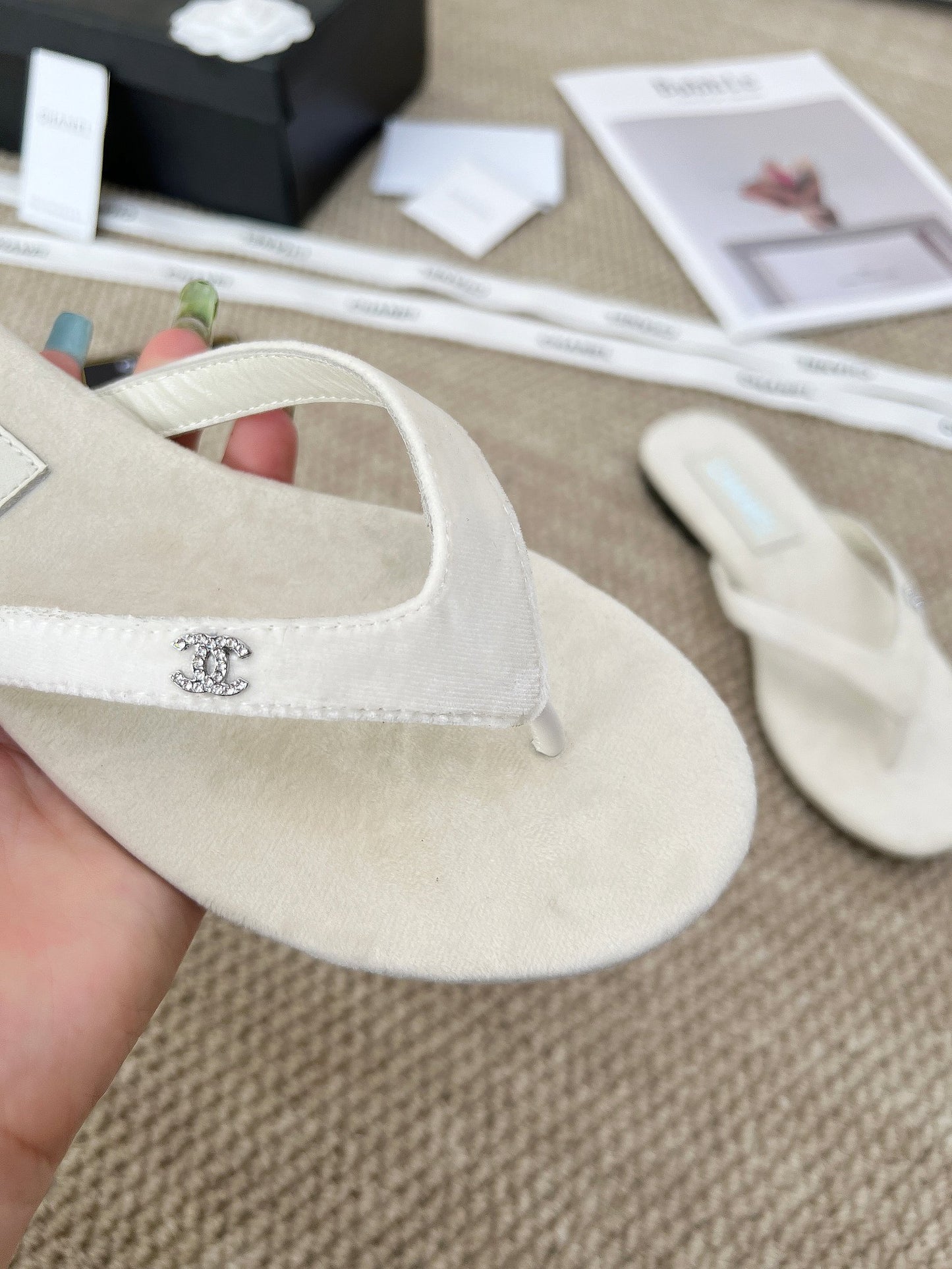 Chanel Flip Flop slides