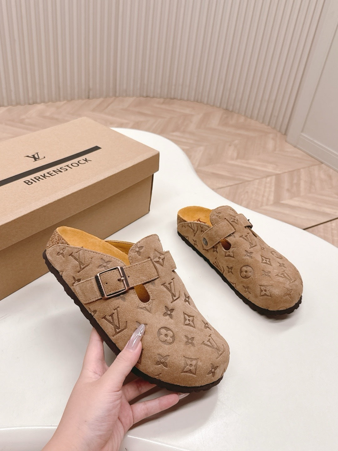 Louis Vuitton x Birkenstock Slippers