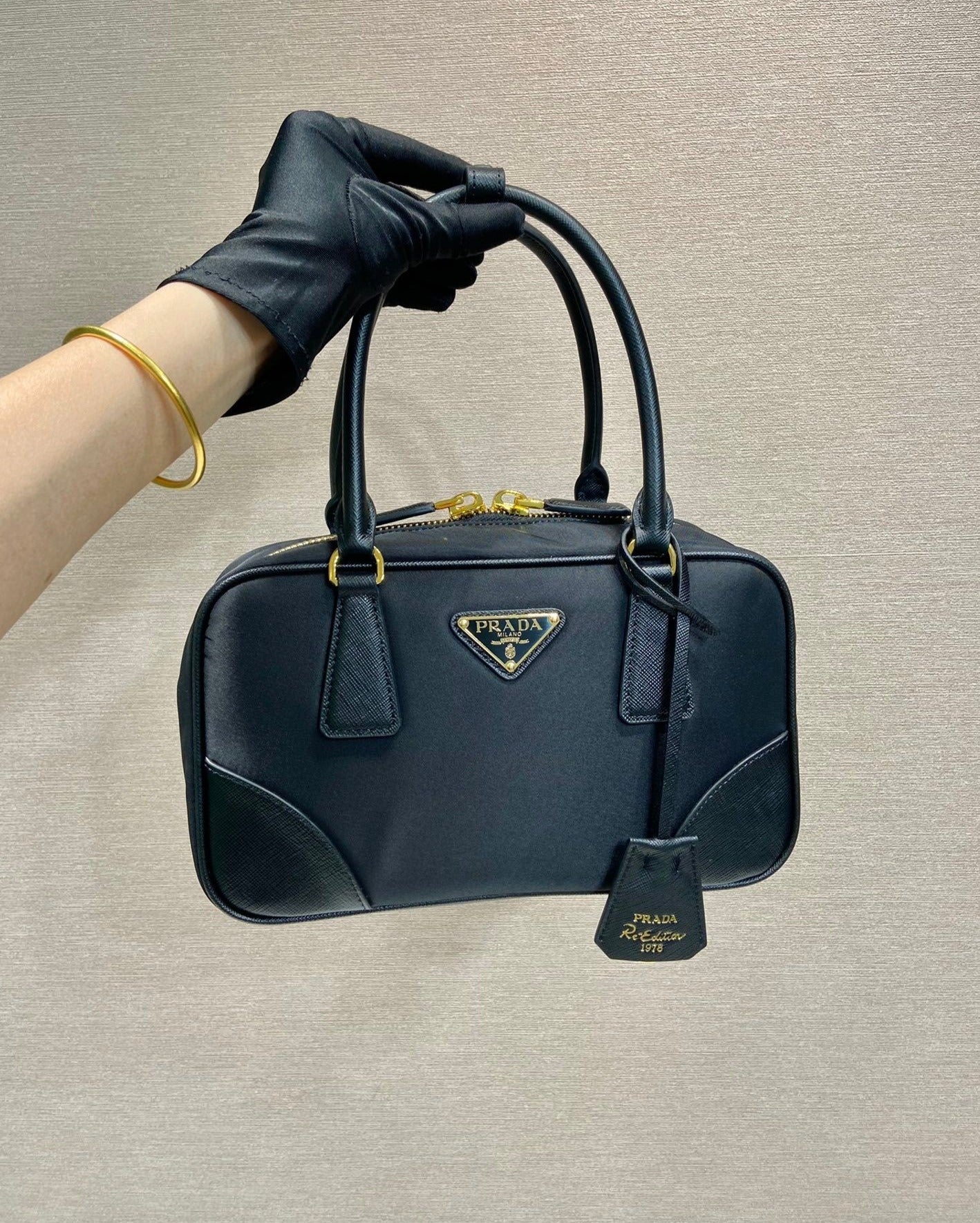 Prada Saffiano Keepall bag